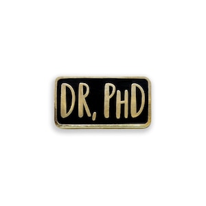 Dr PhD Emaljnål, PhD-märke, PhD-examensgåva