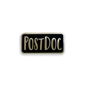 PostDoc Emaille Pin, Postdoktoranden Abzeichen, Akademische Wissenschaft Geschenk