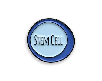 Stem Cell Enamel Pin, Cell Biology Badge, Biology Science Gift
