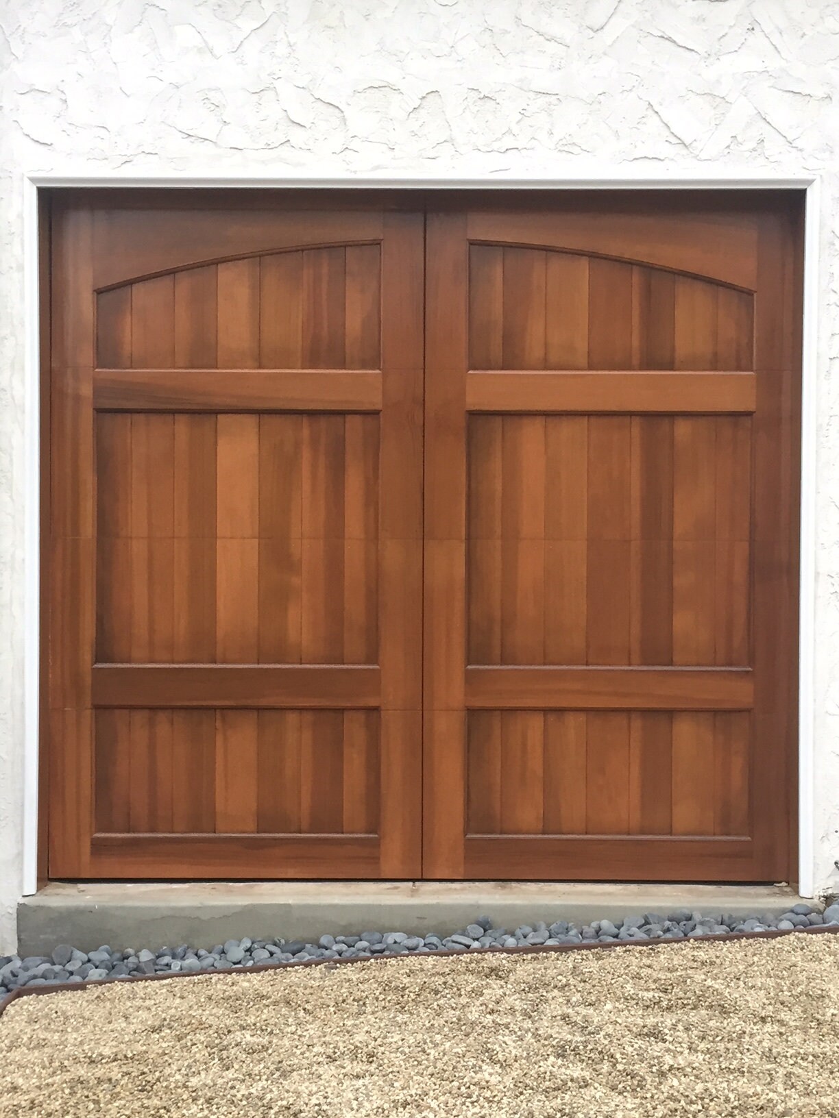Lafayette - Spanish Style Custom Wood Garage Door - Etsy Israel