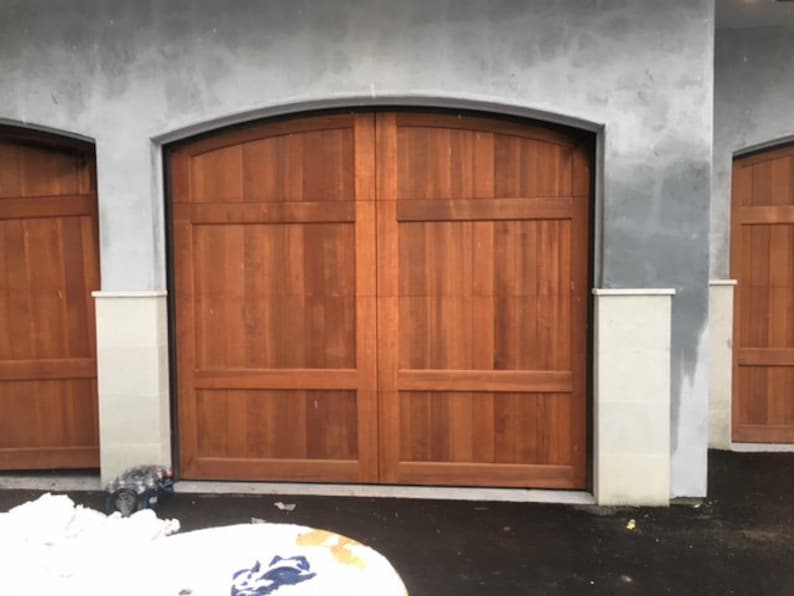 Lafayette Spanish Style Custom Wood Garage Door Etsy