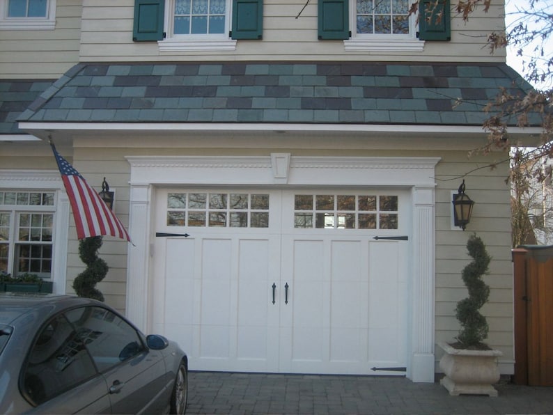 Aspen - Craftsman Style Custom Wood Garage Door - Etsy