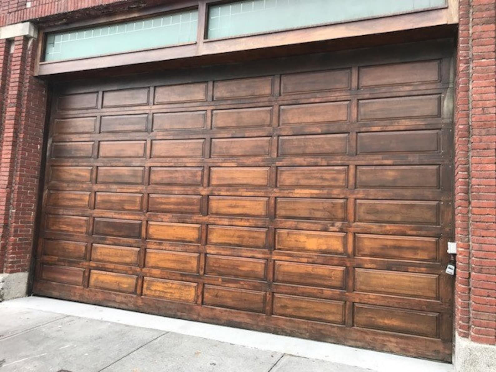 Raised Panel Custom Wood Garage Door Etsy