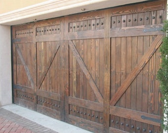 Gabriel - Barn Style Custom Wood Garage Door