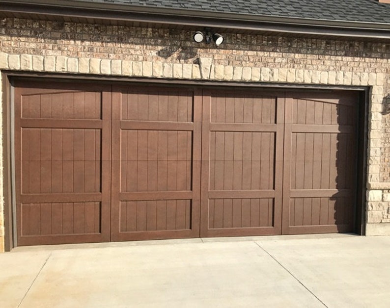 Lafayette Spanish Style Custom Wood Garage Door Etsy