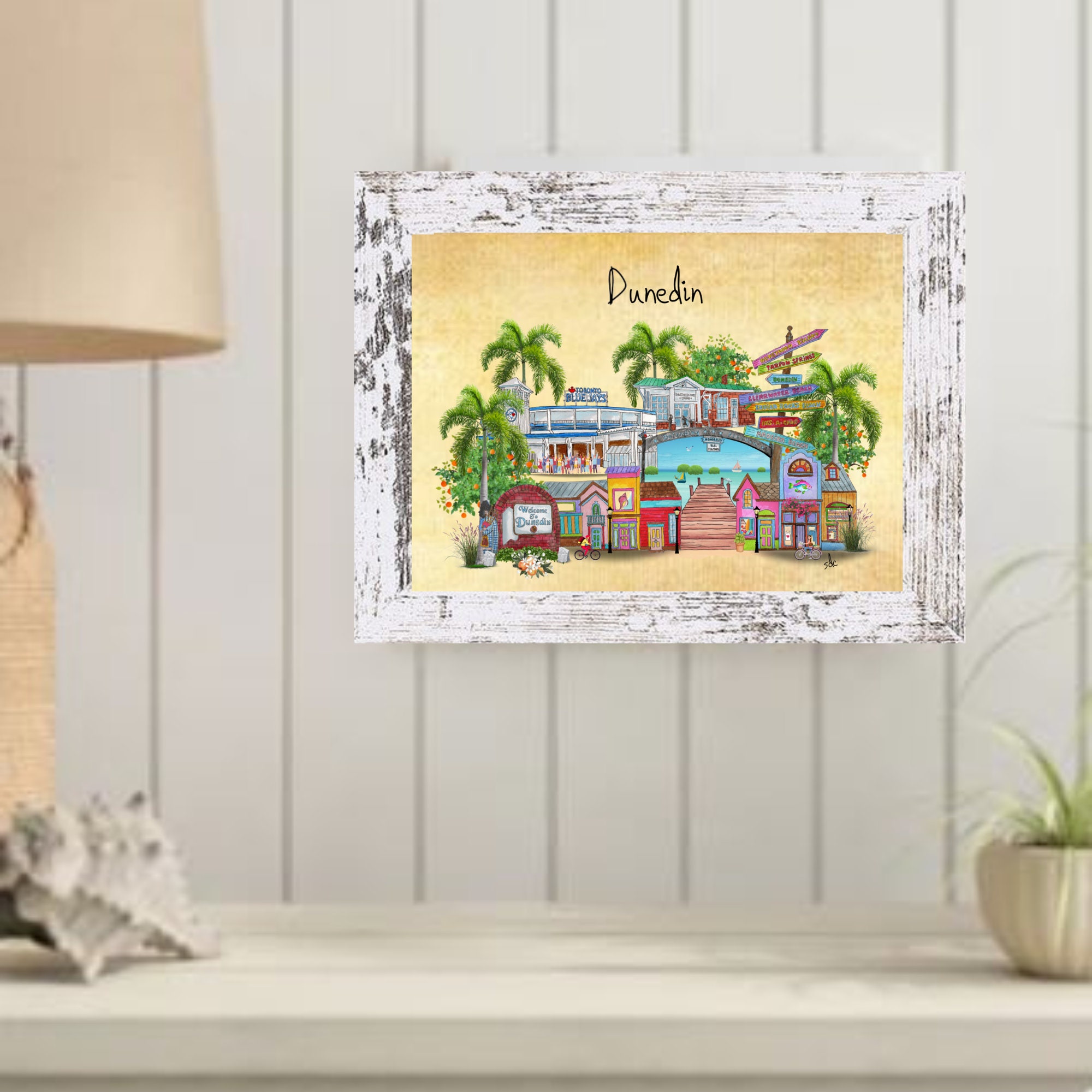 Dunedin Art Print, Toronto Blue Jays, Dunedin History Museum, Pinellas