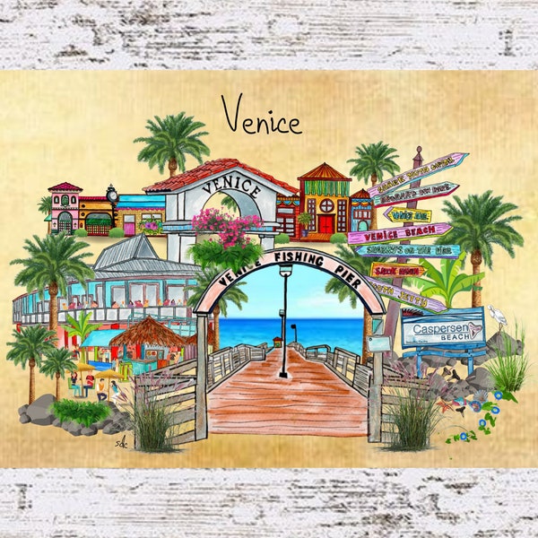 Venice Beach Art Etsy