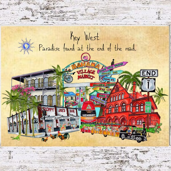 Key West Art Etsy