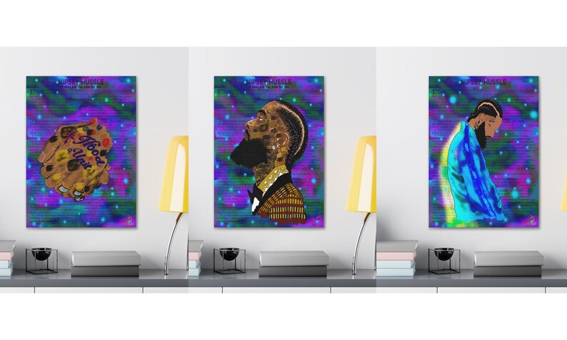 Nipsey Hussle Art Prints | Ride For Me, Stand Together, Hood Unit image 4
