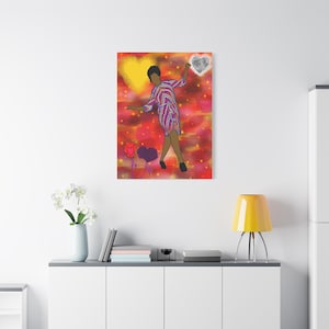 Aretha Franklin Canvas Art | Queen of Soul Tribute, Dancing Woman image 3