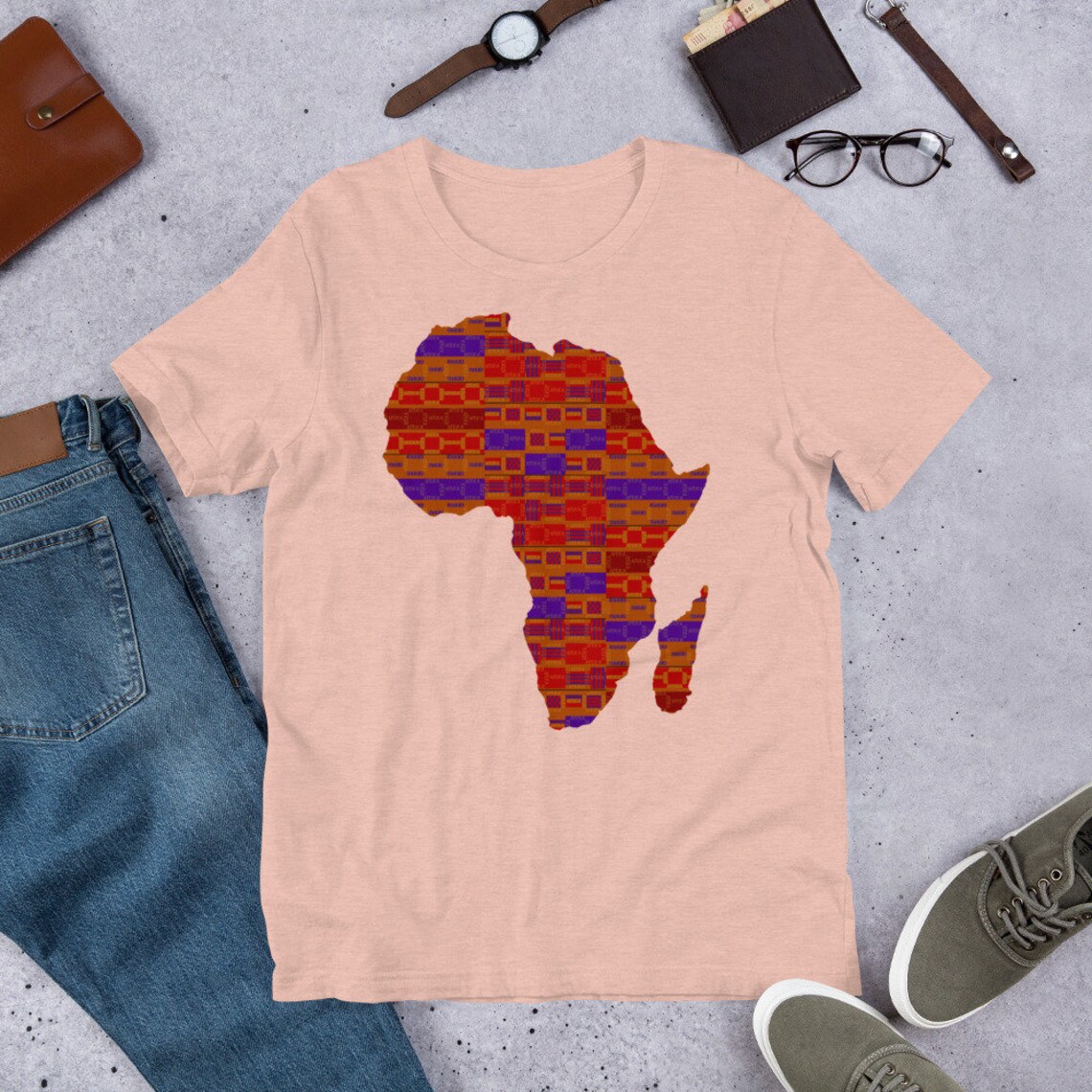 African Pattern Wakanda Forever Black Panther Unisex T-shirt - Etsy