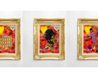 Aretha Franklin Art Print Set – Queen of Soul Tribute, Signed