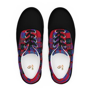 Men’s lace-up canvas shoes