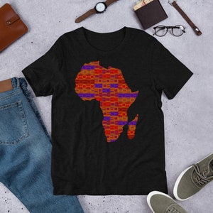 African Pattern Wakanda Forever Black Panther Unisex T-Shirt
