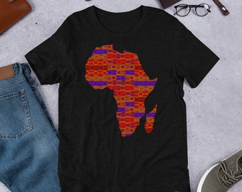 African Pattern Wakanda Forever Black Panther Unisex T-Shirt