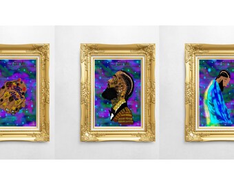 Nipsey Hussle Art Print Set | Hip Hop Pop Culture (8x10, 11x14 Size Prints) Signed