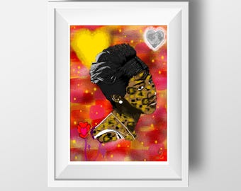 Aretha Franklin Art Print | Signed Pop Art Tribute