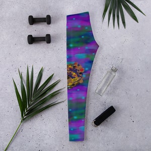 Nipsey Hussle Art Leggings, Women's Yoga Athletic Wear