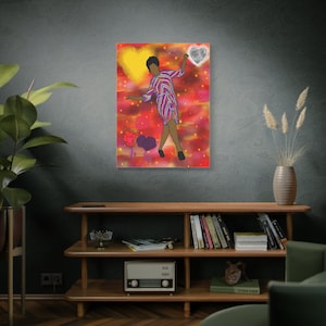 Aretha Franklin Canvas Art | Queen of Soul Tribute, Dancing Woman image 5