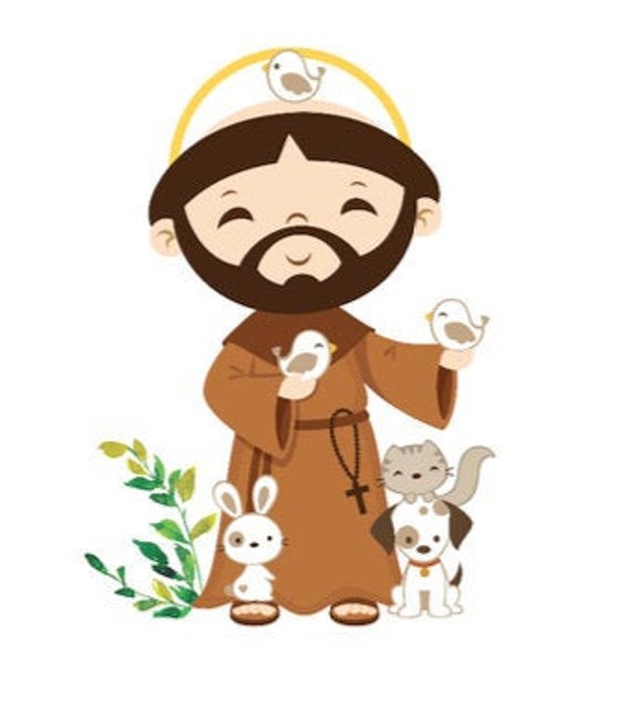 Icono de San Francisco de Asís Santo Católico Planificador - Etsy España Icono de San Francisco de Asís Santo Católico Planificador - Etsy España