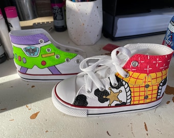 Custom Vans Zapatos Vans Toy Story Hay Toy Story Infant And Kids