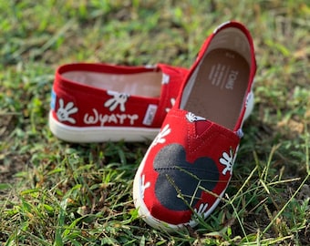 Mickey Mouse-handschoenen voor peuters geverfd TOMS