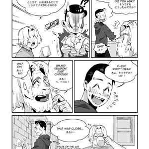 May include: A comic book panel with a group of characters. The characters are talking about ring sizes. The text in the image says "Say can you tell ring sizes just by looking?" and "Uh, no reason! Just curious!"