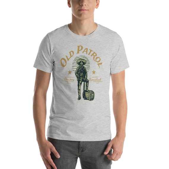 Ancienne brasserie patrouille | Cadeau Cadeau Cadeau pour Police * lion * Border Patrol * shérif * militaire * patriote * Law Enforcement cadeau | Manches courtes unisexe T-Sh 227969 Ancienne brasserie patrouille | Cadeau Cadeau Cadeau pour Police * lion * Border Patrol * shérif * militaire * patriote * Law Enforcement cadeau | Manches courtes unisexe T-Sh 227969