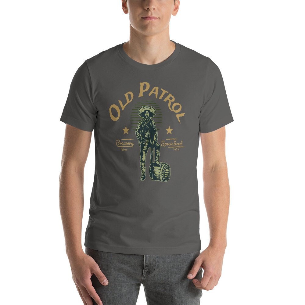 Ancienne brasserie patrouille | Cadeau pour Police * lion * Border Patrol * shérif * militaire * patriote * Law Enforcement cadeau | Manches courtes unisexe T-Sh Ancienne brasserie patrouille | Cadeau Cadeau Cadeau pour Police * lion * Border Patrol * shérif * militaire * patriote * Law Enforcement cadeau | Manches courtes unisexe T-Sh 227969