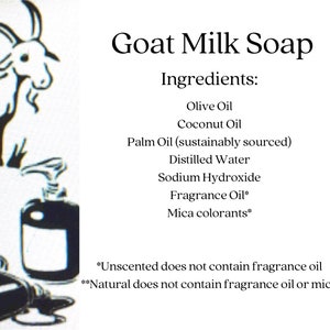 Goat Milk Soap - 5 bar bundle