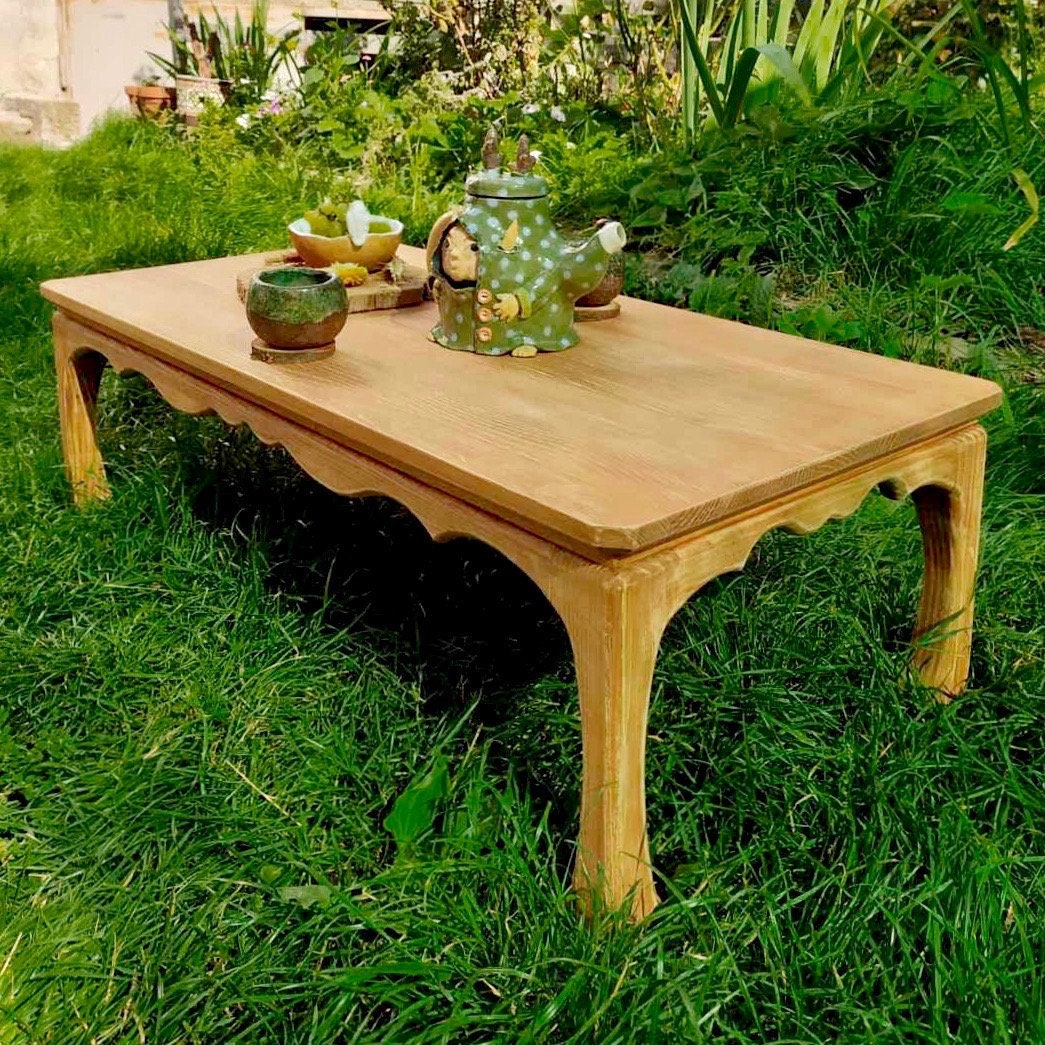 Excelife 86150 multi folding wooden korean tea table m outlet