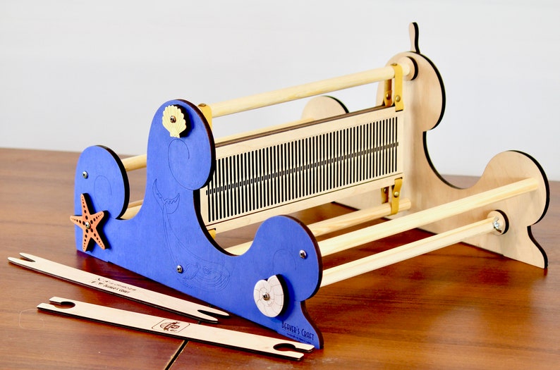 Small Table Weaving Loom. Starter Loom Kit for Begginers. 2 Etsy
