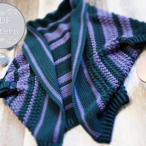 Stripes For Life Blanket Cardigan Pattern, crochet pattern, granny cardigan, oversized cardigan, pdf digital download