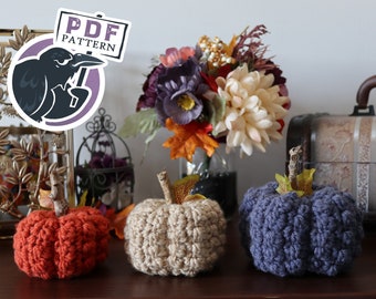 Even Berry Pumpkins crochet pattern, Pumpkin decor, fall, autumn decorations, pdf, digital download