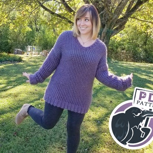 Coziness is Love Pullover Strickmuster, stricken, stricken, Anleitung, Pullover, Pullover, oversized, pdf, digitaler Download