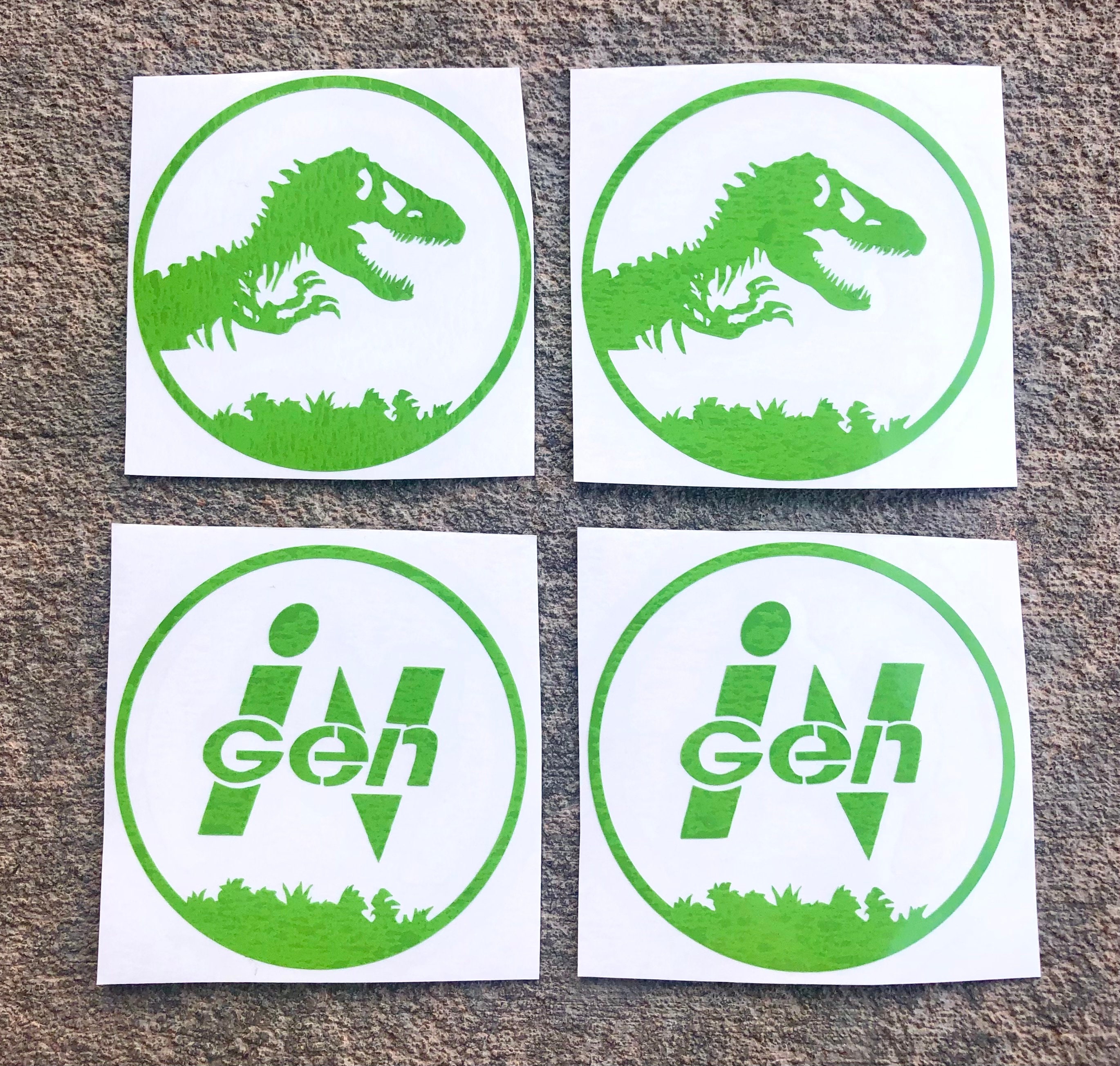 Jurassic Park AC Vent Decals for Jeep Jk/jl/gladiator Premade Etsy
