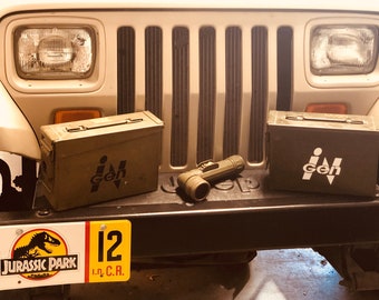4 Original INGEN Logo - Vinyl Decals