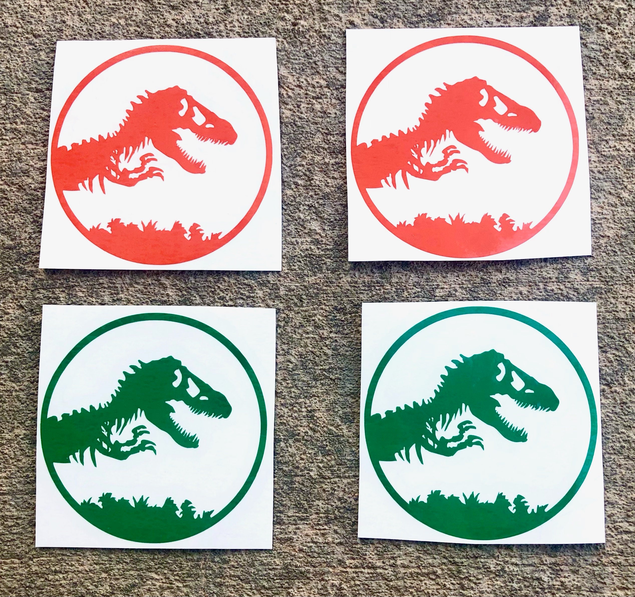 Jurassic Park Jeep JK/JL/Gladiator Ac Vent Decals Premade Etsy