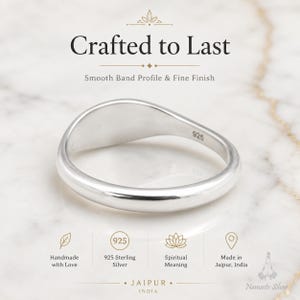 Angel Numbers Ring Sterling Silver Custom Engraved Spiritual Jewelry