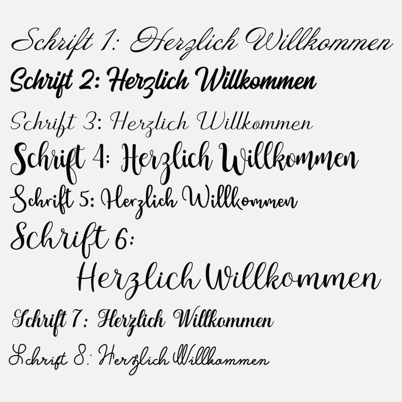 Willkommensaufkleber Für Haustüren - Dunkelgold Glänzend 13x20cm - Wetterfeste Dekofolie