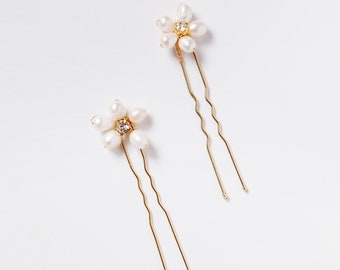 Pearl Hair Pins | Crystal Hair Pins | Pearl Hair Comb | Crystal Hair Comb |  Rhystones Hair Accessories | Bridal Accessories