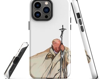 Tough St. John Paul II Praying iPhone case