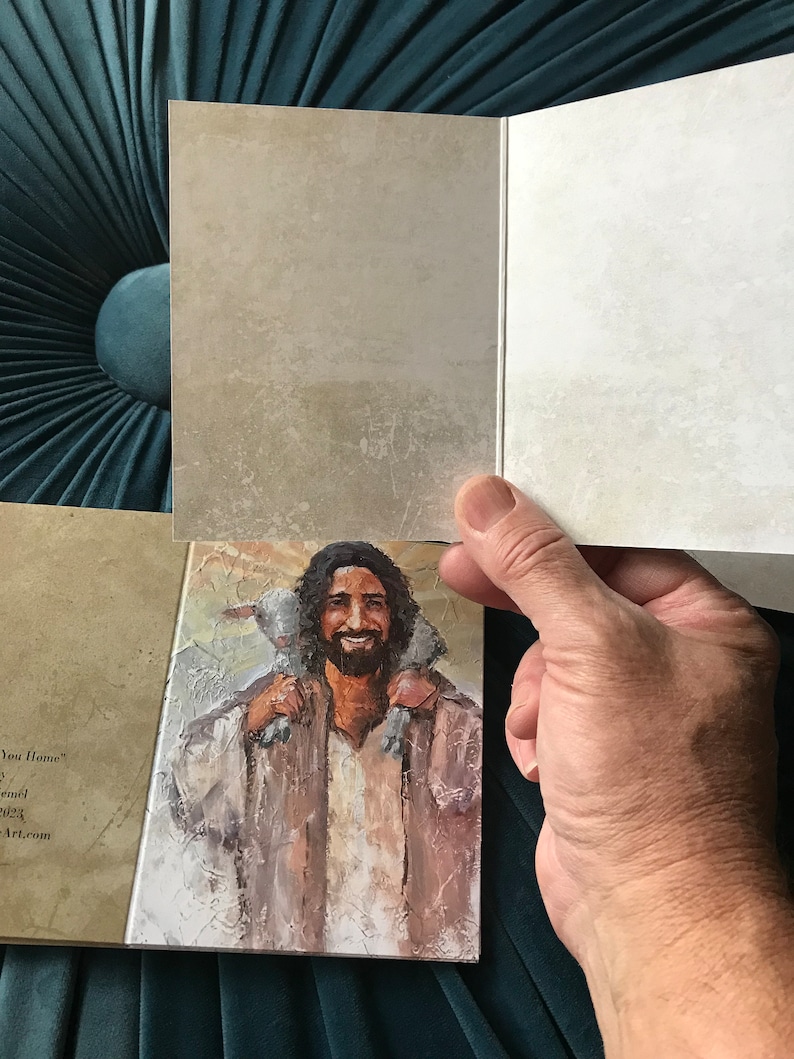 Good Shepherd Thank You Cards, Christian Stationery , Encouragement Gift bild 2