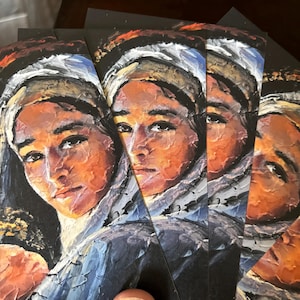 Set mit 12 Weihnachtskarten, 4x6 flache Karten-doppelt als 4x6 Druck! schöner Leinenkarton, Madonna mit Kind Karten, Krippenkarten