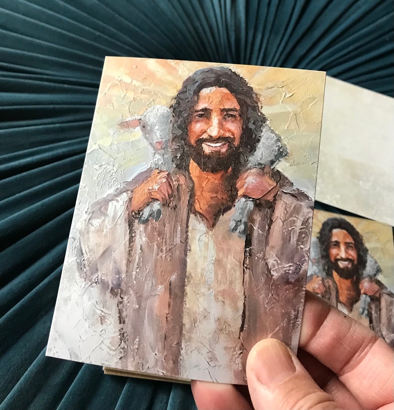 Good Shepherd Thank You Cards, Christian Stationery , Encouragement Gift bild 1
