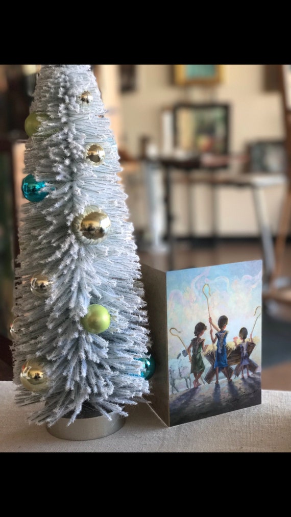Religious Christmas Cards Christian Christmas Cards Set of | Etsy