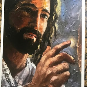 Jesus Healing Art , Christ the Healer Print, 2 sizes , Christian Art prints, Christ Healing Art Print, the savior print