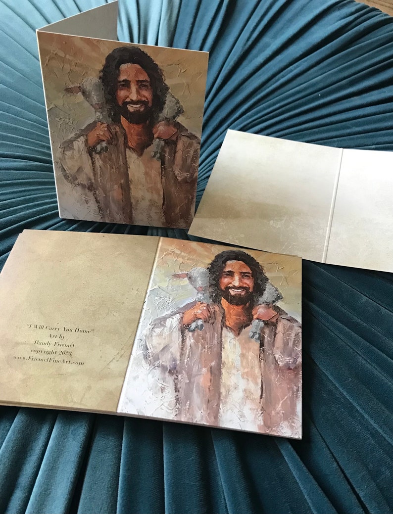 Good Shepherd Thank You Cards, Christian Stationery , Encouragement Gift bild 3