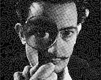 Plexi Puzzle, 230 pieces - Salvador Dali