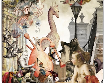 Wooden Puzzle, 200/400/700 pieces - A dream of Bosch